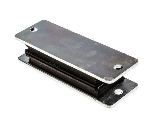 63-7392-78　RS Pro Rectangular Zinc Plated Steel Anti Vibration Mount 450 Compression Load ,168mm dia. Natural Rubber +100°C　171-2647