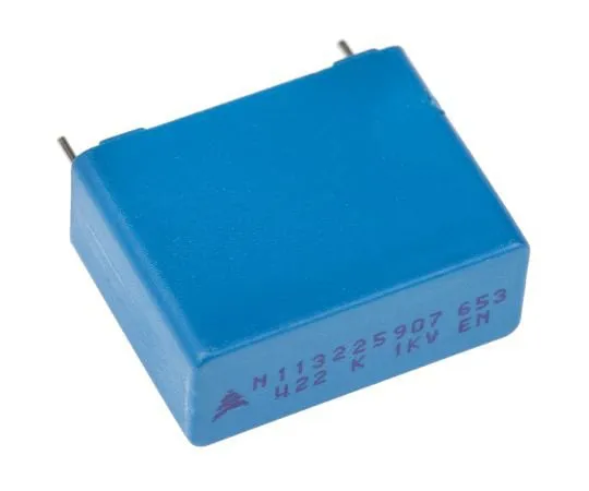 63-7414-56　EPCOS 220nF Polypropylene Capacitor PP 1 kV dc, 250 V ac ±10% Tolerance Through Hole B32653 Series　B32653A0224K000