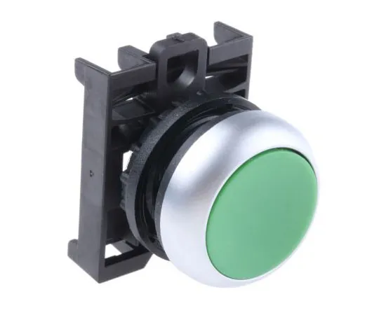 63-7526-54　Eaton M22 Series, Green Push Button Head, Maintained, 22mm Cutout　78635781 & M22-DR-G+M22-A