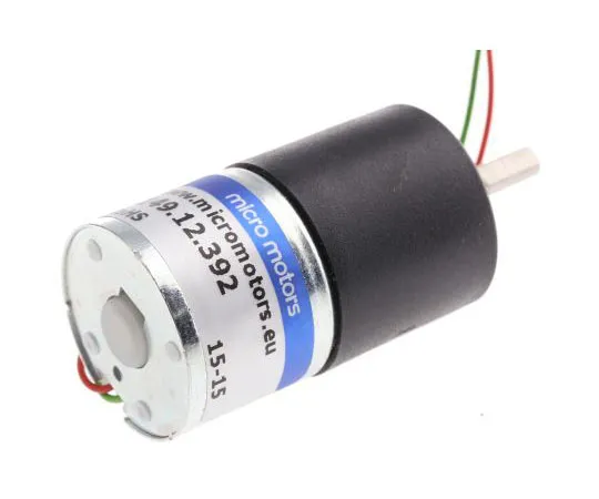 63-7478-06　Micromotors, 12 V dc, 20 Ncm, Brushed DC Geared Motor, Output Speed 5 rpm　L149-12-392