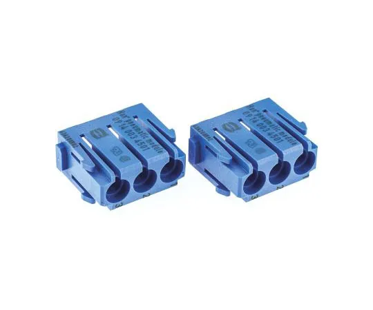 63-7431-32　Han-Modular Series Male Module, 3 Way, 1 Row, Han Pneumatic　9140034501