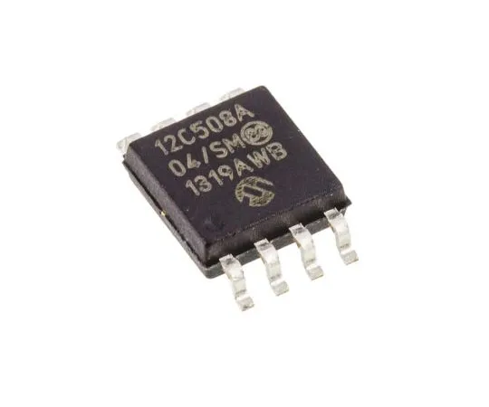 63-7492-33　Microchip PIC12C508A-04/SM, 8bit PIC Microcontroller, 4MHz, 512 EPROM, 8-Pin SOIC　PIC12C508A-04/SM