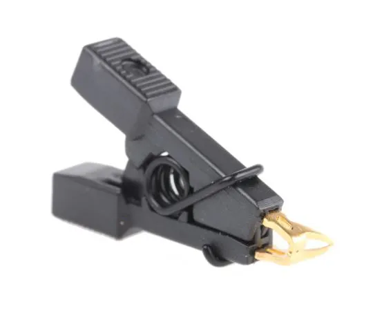 63-7438-93　Hirschmann Test & Measurement Black Mini Test Clip　972416100