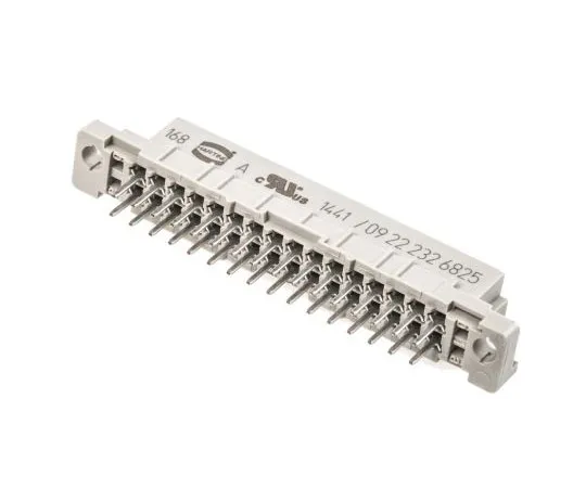 63-7360-27　Harting 32 Way 2.54mm Pitch, Type 2B Class C2, 2 Row, Straight DIN 41612 Connector, Socket　9222326825