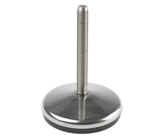 63-7385-82　RS PRO Stainless Steel Adjustable Feet 120mm Dia. 172mm 3000kg Static load Capacity ,125mm M16 10° Tilt Angle　162-3263