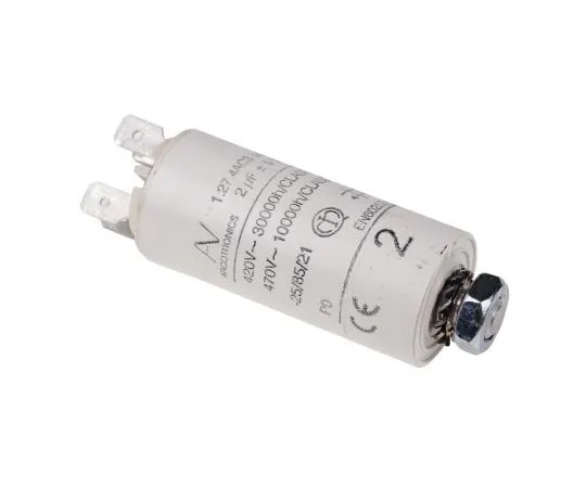 63-7514-01　KEMET 2μF Polypropylene Capacitor PP 470V ac ±5% Tolerance Chassis Mount C27 Series　C274AC34200SA0J