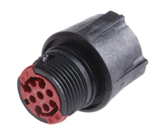 63-7430-53　Souriau Clipper Series Cable Mount Housing, 9 contacts Socket　CL1F1201