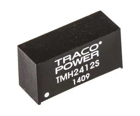 63-7485-81　TRACOPOWER TMH 2W Isolated DC-DC Converter Through Hole, Voltage in 21.6 → 26.4 V dc, Voltage out 12V dc　TMH 2412S