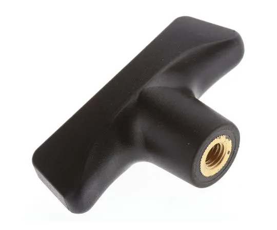 63-7459-29　RS PRO Black Plastic Knob, M8 x 12　267-0853