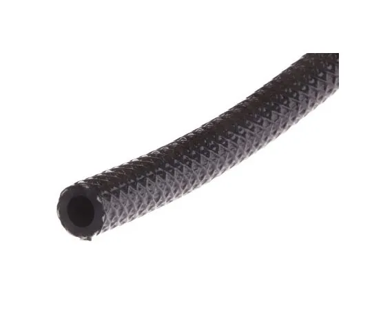63-7542-92　RS PRO PVC Flexible Tubing, Black, 10.5mm External Diameter, 30m Long, Reinforced, 28mm B*** Radius, Compressed Air,　436-9628
