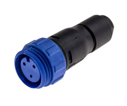 63-7538-37　Bulgin Buccaneer 400 Series In-line Connector, 3 contacts Plug　PX0411/03S/5560