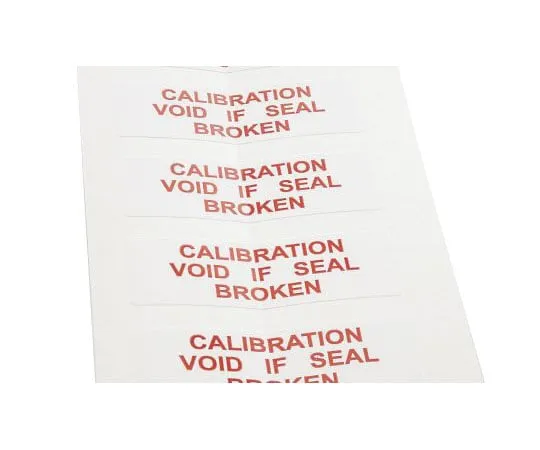 63-7547-68　RS PRO Adhesive Pre-Printed Adhesive Label-Guarantee Broken-. Quantity: 180　445-3773