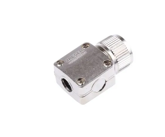63-7483-44　Jaeger 4 Way Cable Mount MIL Spec Circular Connector Plug, Pin Contacts, MIL-DTL-5015　5326 040 06