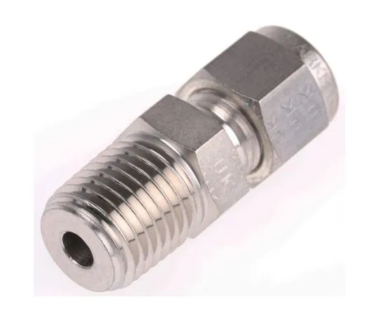 63-7539-78　Straight connector,1/4in OD 1/4in NPT　4MSC4N-316
