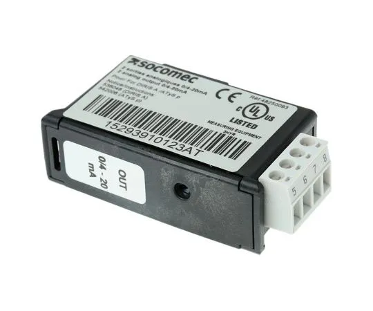 63-7528-43　Socomec PLC I/O Module 4 Outputs　4825 0093