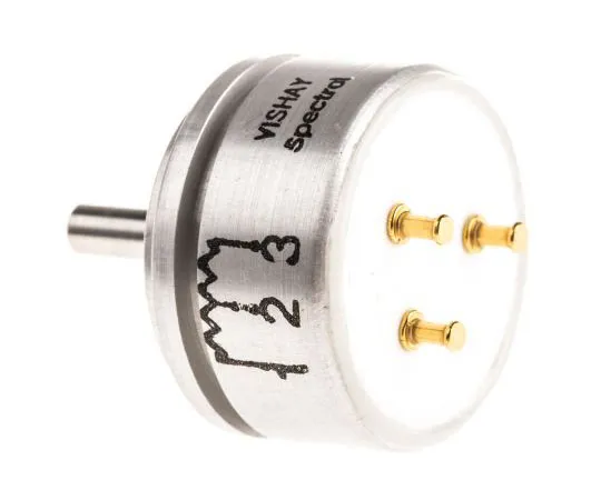 63-7473-26　Vishay 1 Gang Rotary Conductive Plastic Potentiometer with a 3.18 mm Dia. Shaft, 2kΩ, ±20%, 1W, Linear 157S202MX　157S202MX