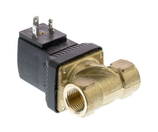 63-7482-81　Burkert Solenoid Valve 125658, 2 port , NC, 24 V ac, 1/2in　221603