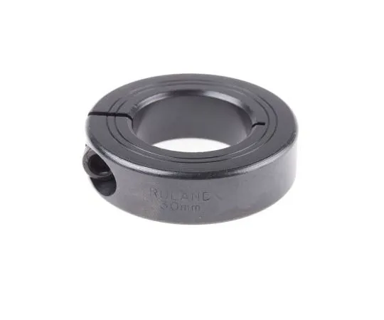 63-7403-90　Ruland Shaft Collar One Piece Clamp Screw, Bore 30mm, OD 54mm, W 15mm, Carbon Steel　MCL-30-F