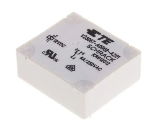 63-7452-09　TE ConnectivityE SPDT Non-Latching Relay PCB Mount, 12V dc Coil, 8A　1393215-6