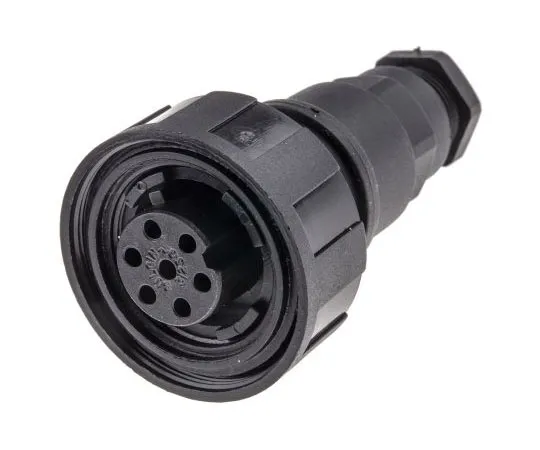 63-7461-41　Bulgin Standard Buccaneer Series Cable Mount Connector, 7 contacts Socket　PX0745/S