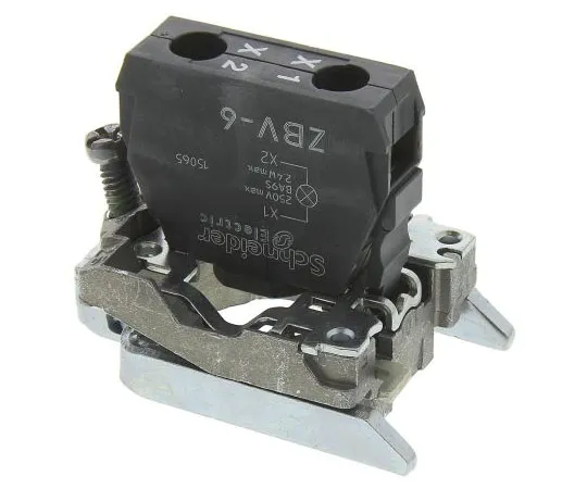 63-7493-70　Schneider Electric Harmony XB4 Light Block Incandescent 250 V BA 9s Base Fitting terminal　ZB4BV6