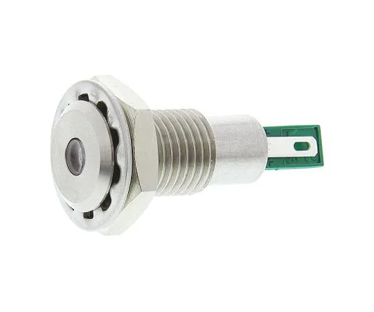 63-7513-45　Bulgin Green Indicator, Solder Tab Termination, 24 V dc, 12.2mm Mounting Hole Size　DX0505/GN/24