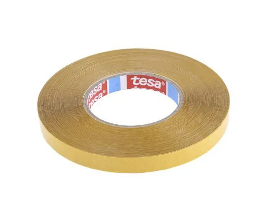 63-7464-49　Tesa Tesa 4970 White Double Sided Plastic Tape, 15mm x 50m　4970-15MM-WHT