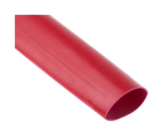 63-7459-64　RS Red Halogen Free Heat Shrink Tubing 25.4mm Sleeve Dia. x 1.2m Length 2:1 Ratio　267-2269
