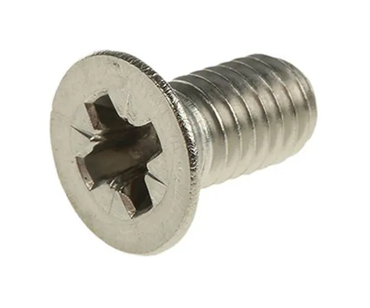63-7380-82　RS PRO, M6 Countersunk Head, 12mm Stainless Steel Pozidriv A4 3161　158-3714