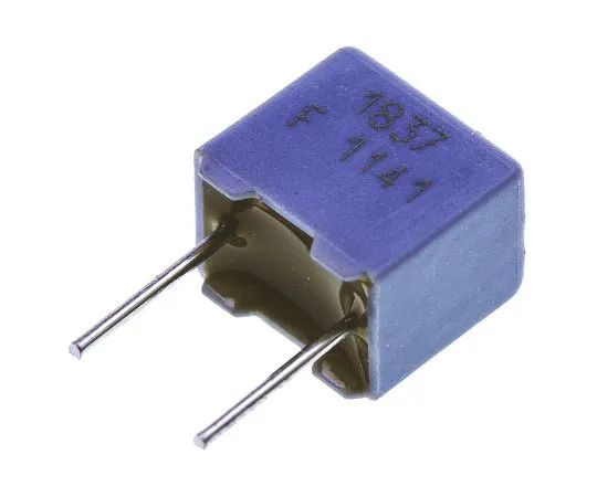 63-7388-32　Vishay 22nF Polypropylene Capacitor PP 63 V ac, 100 V dc ±1% Tolerance Through Hole MKP 1837 Series　MKP1837322011