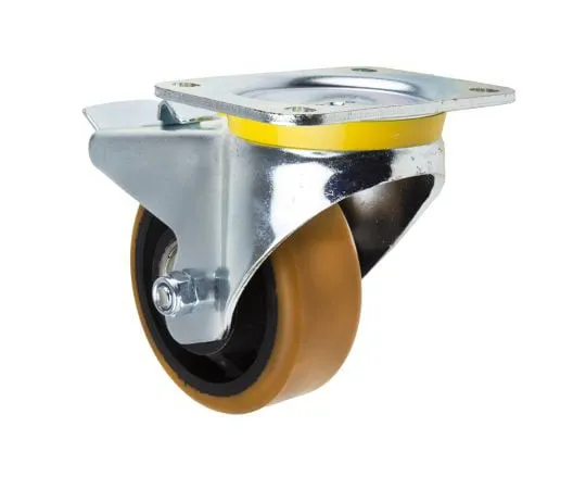 63-7395-87　Tente Braked Swivel Swivel Castor, 660kg Load Capacity, 125mm Wheel Diameter　4687FTP125P63