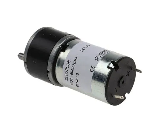 63-7407-72　Crouzet, 24 V dc, 0.5 Nm, Brushed DC Geared Motor, Output Speed 45 rpm　82862006