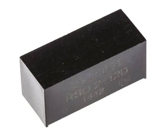 63-7356-50　Recom RSO 1W Isolated DC-DC Converter Through Hole, Voltage in 18 → 36 V dc, Voltage out ±12V dc　RSO-2412D