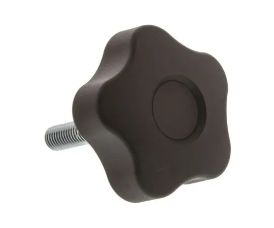 63-7469-04　Elesa Black Polymer Knob 69963, M8 x 30　69963