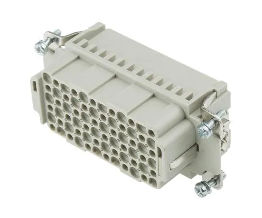 63-7503-69　Han DD Series size 16 B Connector Insert, Female, 72 Way, 10A, 250 V　9160723101