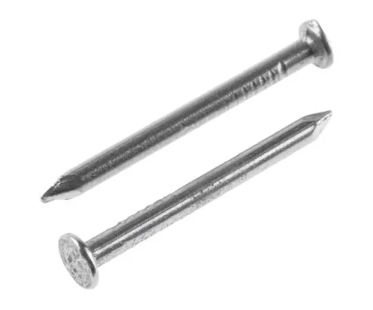 63-7518-43　RS PRO Bright Steel Round Nails; 25mm x 1.8mm; 500g Bag　385-0022