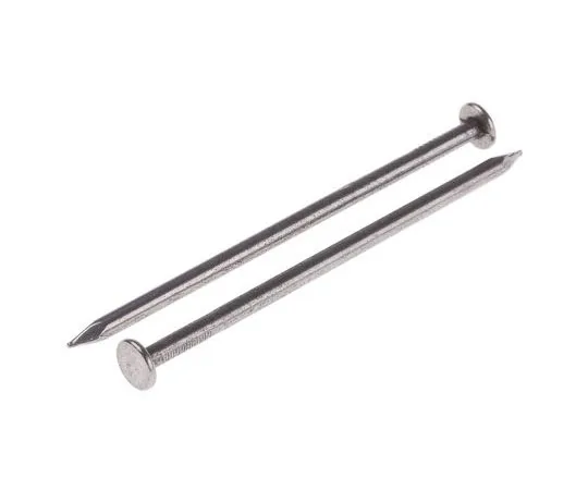63-7518-41　RS PRO Bright Steel Round Nails; 65mm x 2.65mm; 500g Bag　384-9959