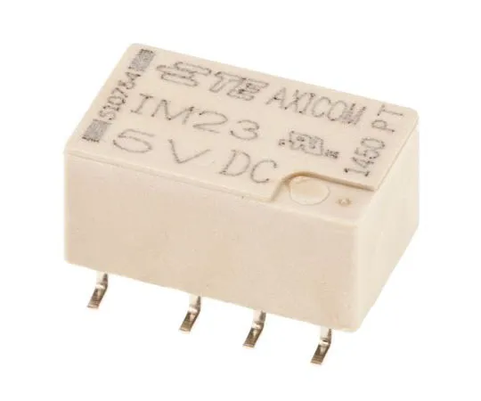 63-7360-77　TE Connectivity DPDT Non-Latching Relay PCB Mount, 5V dc Coil, 2A　IM23GR 2-1462039-9
