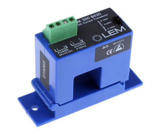 63-7548-37　LEM DK Series Open Loop Current Sensor, 200A nominal current, 4 → 20mA output current　DK 200 B420