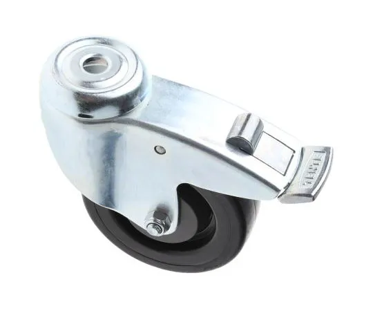 63-7489-63　Tente Stem Swivel Castors 2477UYP100P30CHC10X90, 80kg, Rubber tyres　2477UYP100P30CHC10X90