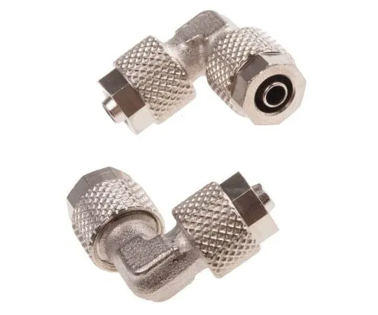 63-7478-51　RS PRO Pneumatic Elbow Tube-to-Tube Adapter Push In 6 mm to Push In 6 mm　299-3869