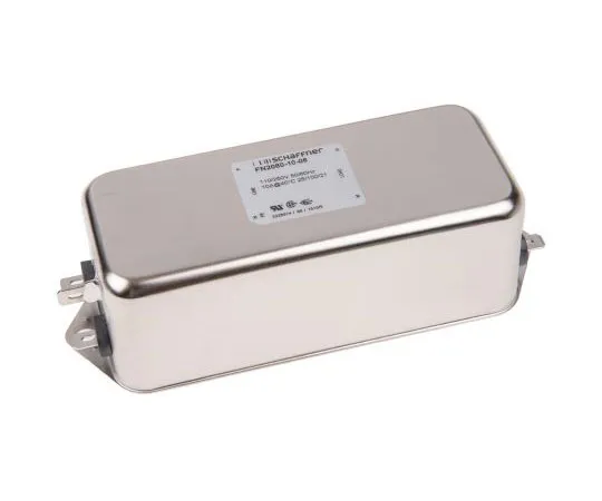 63-7430-07　Schaffner FN2080 Series 10A 250 V ac 400Hz Chassis Mount RFI Filter, with Tab Terminals　FN2080-10-06