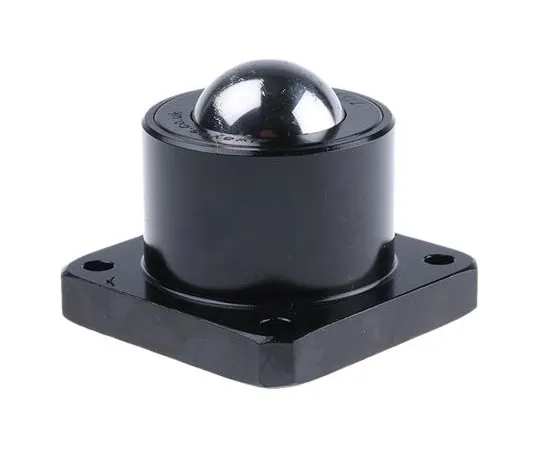 63-7494-45　ALWAYSE 4-Hole Flange 38.1mm Steel Ball Transfer Unit　7151