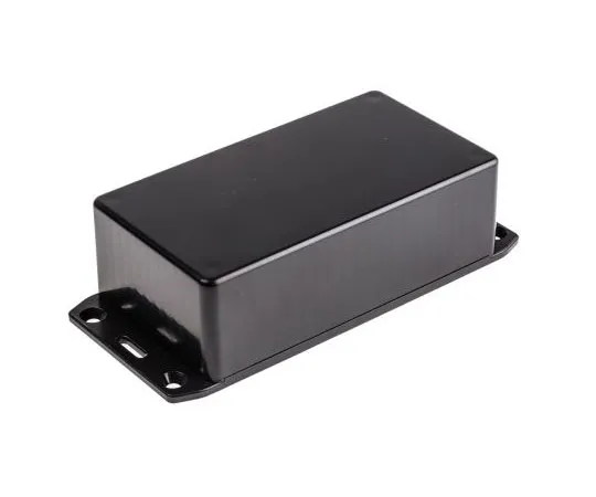 63-7517-29　Hammond 1591, Polystyrene Enclosure, IP54, Flanged, 120 x 65 x 36mm　1591CSFLBK
