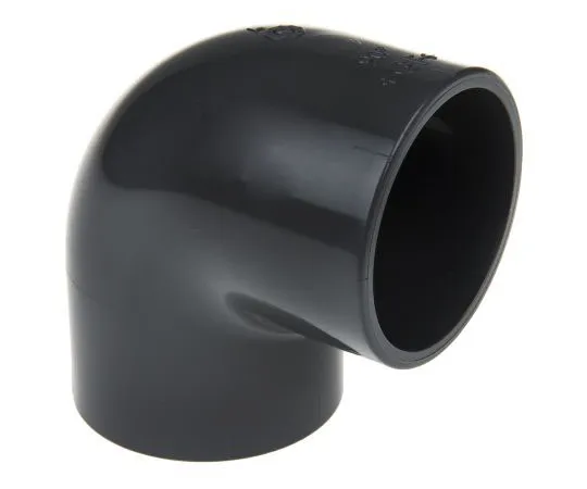 63-7462-39　Georg Fischer 721100110 90° Elbow PVC Pipe Fitting, 50mm dia.　721100110