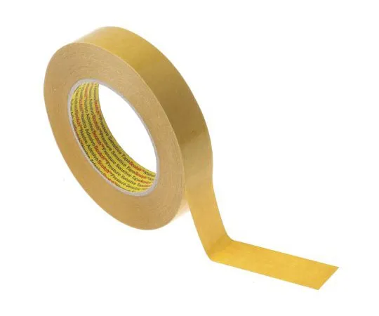 63-7527-32　3M 9040 Beige Double Sided Paper Tape, 25mm x 50m, 0.1mm Thick　24 780