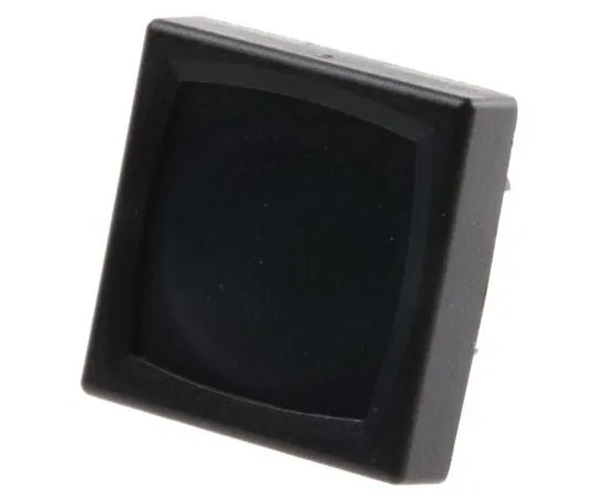 63-7480-06　Single Pole Single Throw (SPST) Black Membrane Keyboard Switch, 125 mA @ 48 V dc　1241.1100.7.097