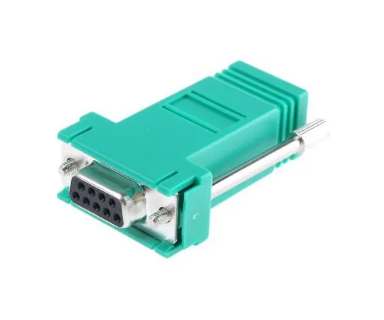 63-7488-36　RS PRO 9 Way D-sub Female, RJ45 Female Adapter　314-8199