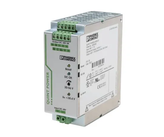 63-7390-42　Phoenix Contact QUINT-PS/48DC/48DC/5 20W Isolated DC-DC Converter DIN Rail Mount, Voltage in 30 → 60 V dc,　2905008
