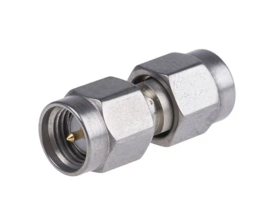 63-7474-46　Straight 50Ω RF Adapter SMA Plug to SMA Plug 0 → 18GHz　R125703001